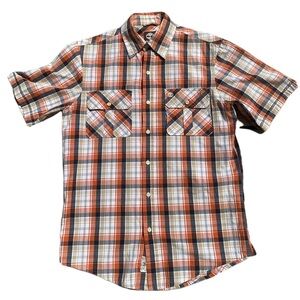 💜𝅺MENS Timberland Button Up Cotton Shirt Size Small